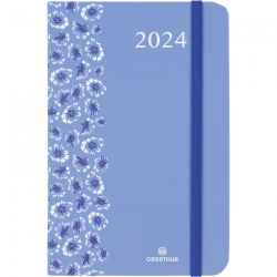 Agenda 2024 journalier Swan Exacompta Bleu - JPG
