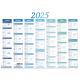 Calendrier Nuance 7 mois PEFC 2025