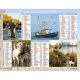 Almanach du facteur 2024 Chasse